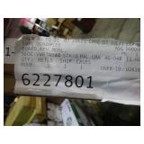 57" x 33 1/2" Reversible Cork Bulletin Board / Magnetic Whiteboard with Powder-Coated Aluminum Frame and Mobile Stand, new in box