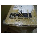 Workpro electric height - adjustable sit / stand desk. White desk top with silver frame. New and comes in 2 boxes.