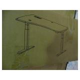 Workpro electric height - adjustable sit / stand desk. White desk top with silver frame. New and comes in 2 boxes.
