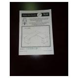 Cherry style L-shaped desk