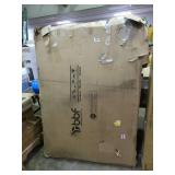 Bush Furniture left handed L-bow desk, new in box.  Box has some damage.