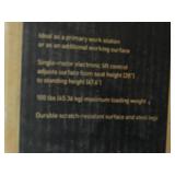 realspace electric height adjustable standing desk.  New in box.