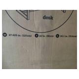 Whalen Cecile desk with fossil greige oak finish. New in box.