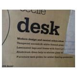 Whalen Cecile desk with fossil greige oak finish. New in box.