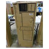 realspace Pelingo Collection 5-shelf bookcase, with gray finish, new in box