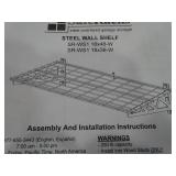 Safe racks steel wall shelf
