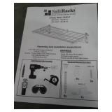 Safe racks steel wall shelf