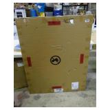 Glass chair mat, 36" x 46", new in box. Retails for $179.