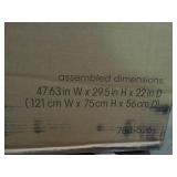 brenton studio x-cross black desk set. New in box. Measurements in pictures. Retails for $149.