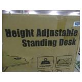 Height adjustable standing desk, new in box