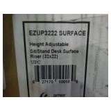 Height adjustable standing desk, new in box