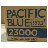 Case of Pacific Blue C-fold premium 2 ply paper towels