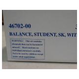 Student Balance with masses set , new in box