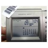 Sharper Image calendar alarm clock