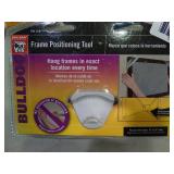 Frame positioning tool and various photo tape mounting tape, all never used in original packaging.