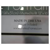 Brand new 16"x20" portrait frame