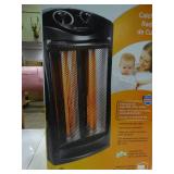 Comfort Zone Quartz radiant heater in original box
