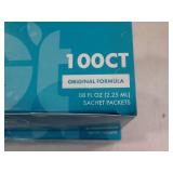 2 boxes of 100 count advanced hand sanitizer