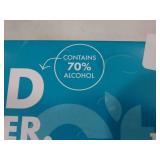 2 boxes of 100 count advanced hand sanitizer