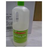box of 3 32.4oz bottles of school glue, new, never used