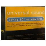 Universal soundbar mount, new in box