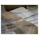 Innovative Storage Designs 6-Pocket File Organizer, Clear