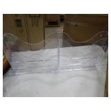 Innovative Storage Designs 6-Pocket File Organizer, Clear