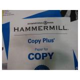 9 reams of Hammermill 8.5" x 11" copy paper