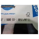 9 reams of Hammermill 8.5" x 11" copy paper