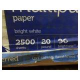 case of 5 reams of 11" x 17" multipurpose copy paper