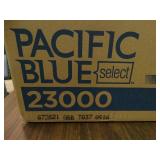 Case of Pacific Blue C-fold premium 2-ply paper towels