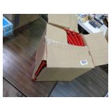 Case of 12 red 1" binders