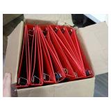 Case of 12 red 1" binders