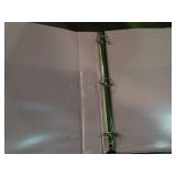 Box of 6 pink 1" binders