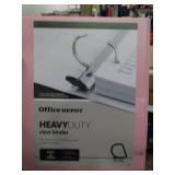 Box of 6 pink 1" binders