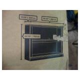 Sauder select cherry finish 2-shelf bookcase, new in box