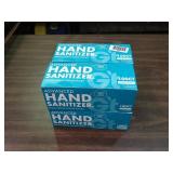 4 boxes of 100 count advanced hand sanitizer
