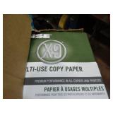 Case of Boise 8.5" x 14" multi-use copy paper