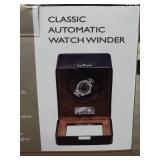 Berkshire Classic Automatic 3 Setting Watch Winder with AC Adaptor Black in original box