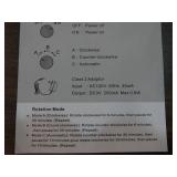 Berkshire Classic Automatic 3 Setting Watch Winder with AC Adaptor Black in original box