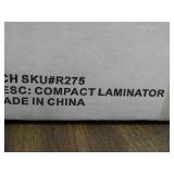 New compact laminator with laminating sleeves