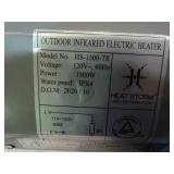 Heat Storm weatherproof infrared heater, new in box