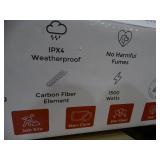 Heat Storm weatherproof infrared heater, new in box