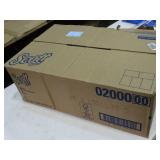 Case of Scott brand roll paper towels