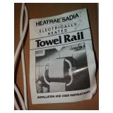 Electrically heated towel rail, new in box