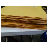 Lot of manila envelopes