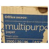 Case of 8.5" x 11" multipurpose copy paper