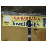 Electrically heated towel rail, new in box