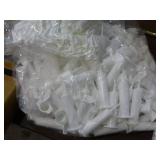 Box of large count stopperless plunger and tip caps