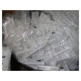 Box of large count stopperless plunger and tip caps